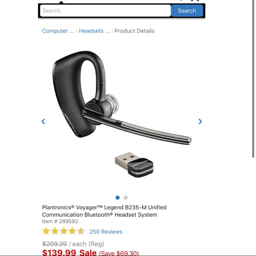 New Plantronics Voyager Legend UC